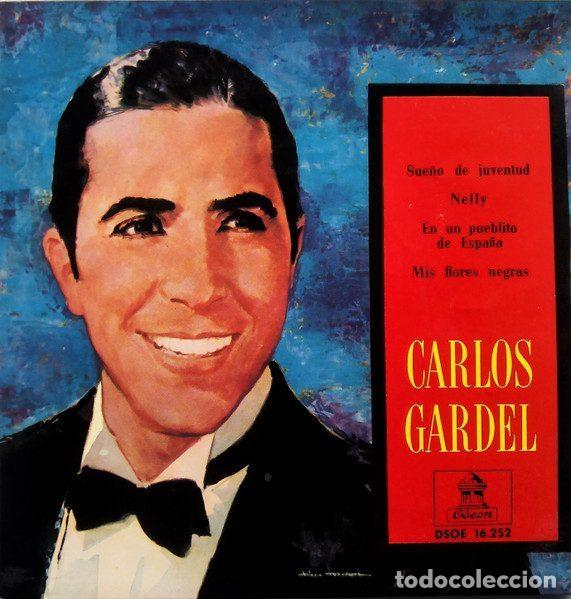Discos de vinilo: Carlos Gardel &ndash; Sue&ntilde;o De Juventud / Nelly / En Un Pueblito De Espa&ntilde;a / Mis Flores Negras (Vinyl,...