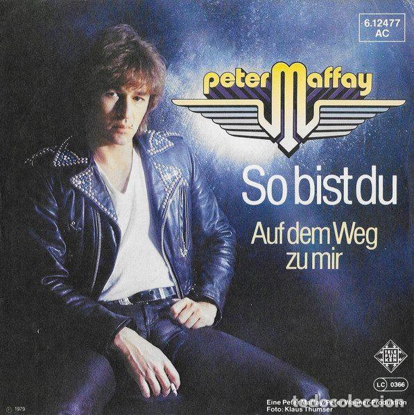 Disques de vinyle: Peter Maffay &ndash; So Bist Du (Vinyl, Telefunken 6.12 477)