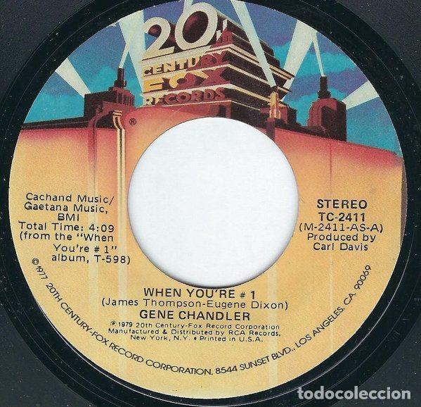 Vinyl-Schallplatten: Gene Chandler &ndash; When You're n&ordm; 1 (Vinyl, 20th Century Fox Records TC 2411)