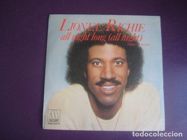 Disques de vinyle: Lionel Richie &ndash; All Night Long (All Night) (Vinyl, Motown SPBO 60079)