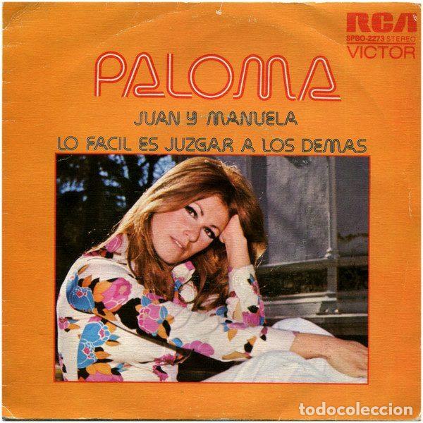 Discos de vinil: Paloma &ndash; Juan Y Manuela (Vinyl, RCA Victor SPBO-2273)