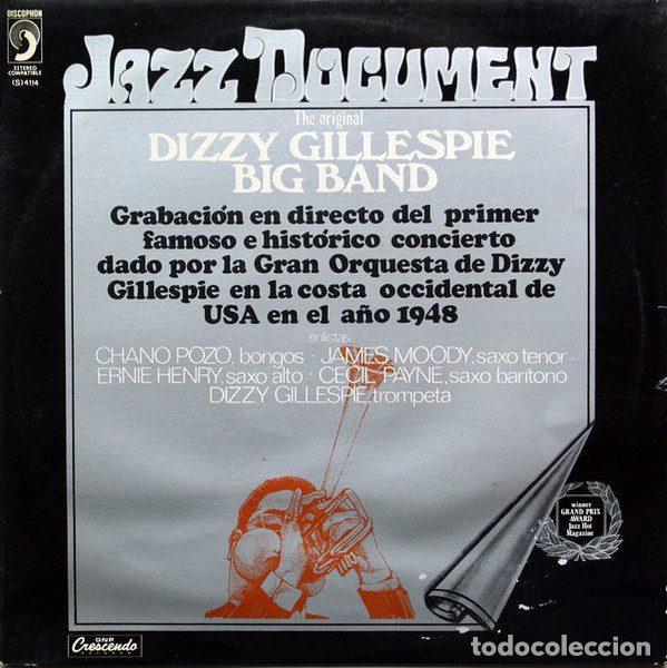 Vinyl records: Dizzy Gillespie Big Band &ndash; The Original Dizzy Gillespie Big Band (Vinyl, Discophon (S) 4114)