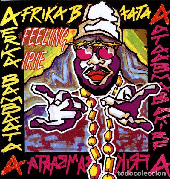 Vinyl records: Afrika Bambaataa &ndash; Feeling Irie (Vinyl, Blanco Y Negro MX-420)