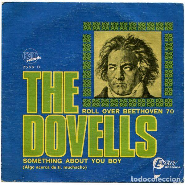 Vinyl records: The Dovells &ndash; Roll Over Beethoven 70 / Something About You Boy (Vinyl, Exit Records 2566-B)