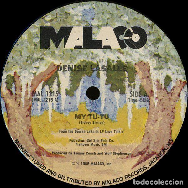 Disques de vinyle: Denise LaSalle &ndash; My Tu-Tu / Give Me Yo' Most Strongest Whiskey (Vinyl, Malaco Records MAL 1215)