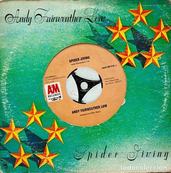 Vinyl-Schallplatten: Andy Fairweather Low &ndash; Spider Jiving (Vinyl, A&M Records 88416-l)