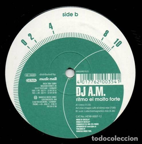 Dischi in vinile: DJ A.M. &ndash; Ritmo El Molto Forte (Vinyl, Hardware Files HDW-0007-12)