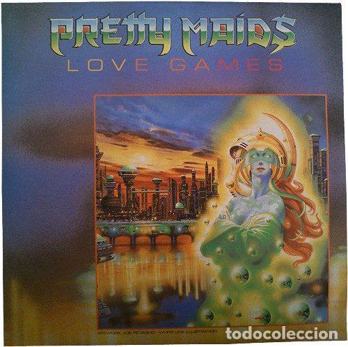 Discos de vinil: Pretty Maids &ndash; Love Games (Vinyl, CBS 650437-7)