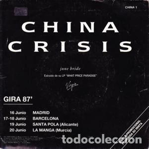 Disques de vinyle: China Crisis &ndash; June Bride (Vinyl, Virgin China 1)