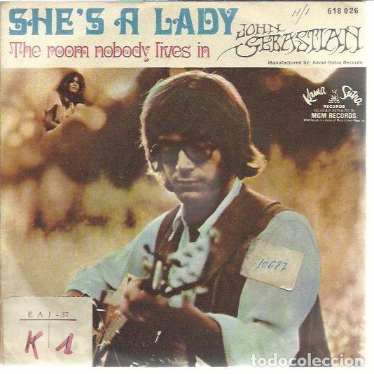 Vinyl records: John Sebastian &ndash; She's A Lady (Vinyl, Kama Sutra 618 026)