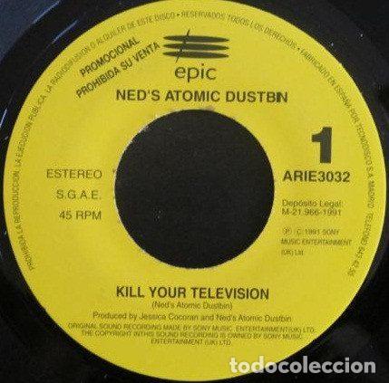 Vinyl-Schallplatten: Ned's Atomic Dustbin &ndash; Kill Your Television (Vinyl, Epic ARIE 3032)