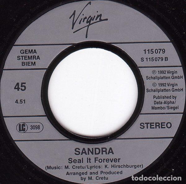 Discos de vinilo: Sandra &ndash; Dont Be Aggressive (Vinyl, Virgin 115 079) - Foto 4