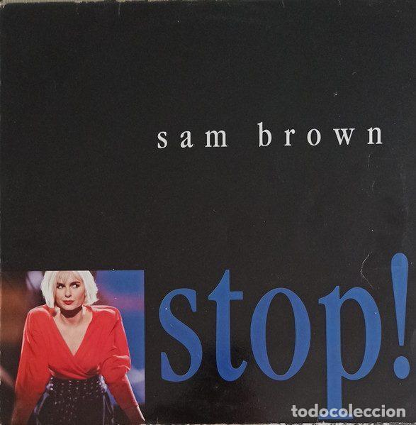 Vinyl-Schallplatten: Sam Brown &ndash; Stop! (Vinyl, A&M Records 390 317-1)