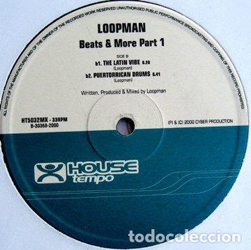 Disques de vinyle: Loopman &ndash; Beats & More Part 1 (Vinyl, House Tempo HT 5032 MX)