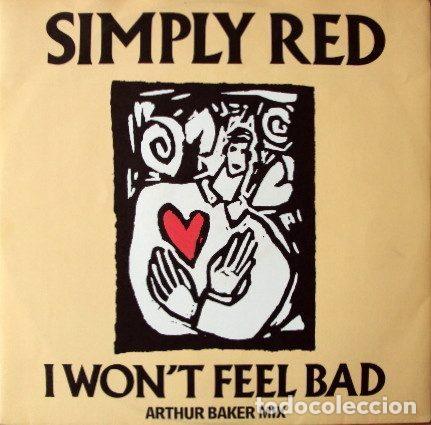Vinyl-Schallplatten: Simply Red &ndash; I Won't Feel Bad (Arthur Baker Mix) (Vinyl, WEA YZ172T)