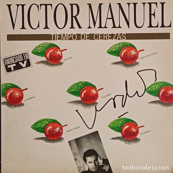 Discos de vinil: V&iacute;ctor Manuel &ndash; Tiempo De Cerezas (Vinyl, Ariola 5F 210200)