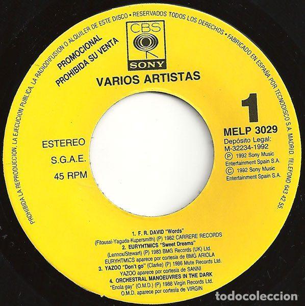 Discos de vinilo: Various &ndash; Todo Techno (Vinyl, CBS/Sony MELP 3029) - Foto 3