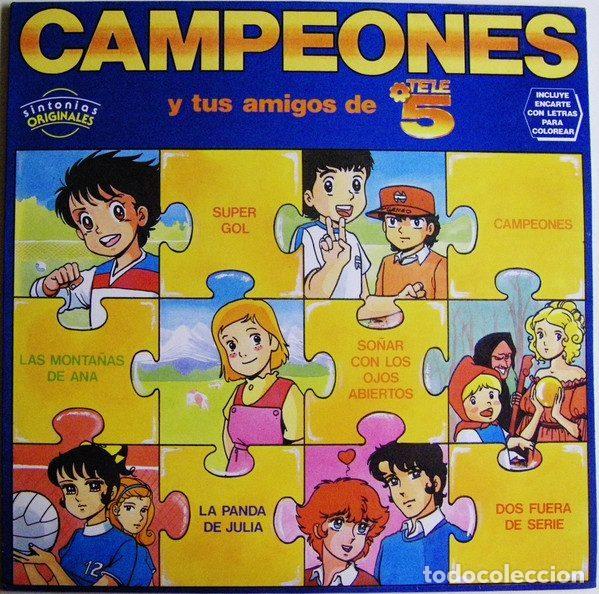 Vinyl-Schallplatten: Various &ndash; Campeones Y Tus Amigos De Tele 5 (Vinyl, Five 30.2265)