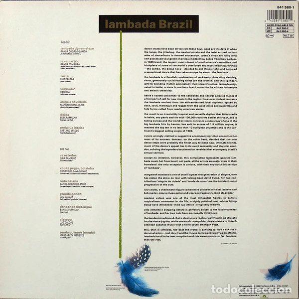 Discos de vinilo: Various &ndash; Lambada Brazil (Vinyl, Polydor 841 580-1) - Foto 2