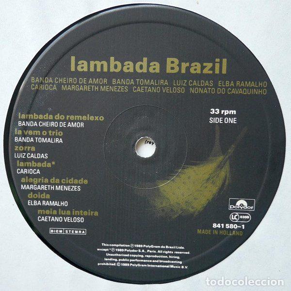 Discos de vinilo: Various &ndash; Lambada Brazil (Vinyl, Polydor 841 580-1) - Foto 3