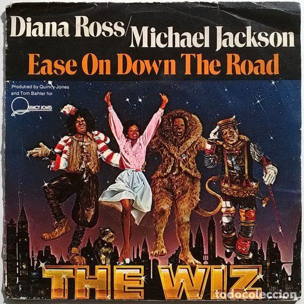 Vinyl records: Diana Ross / Michael Jackson &ndash; Ease On Down The Road (Vinyl, MCA Records 25 9591-7)