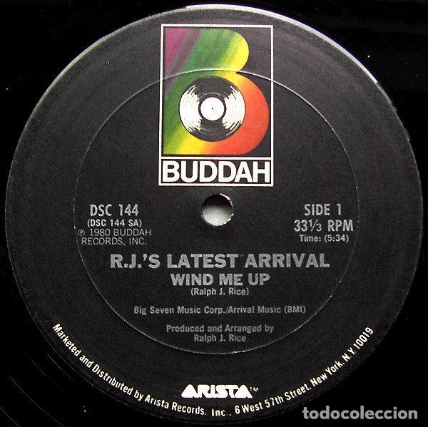 Discos de vinilo: R.J.'s Latest Arrival &ndash; Wind Me Up (Vinyl, Buddah Records DSC 144)