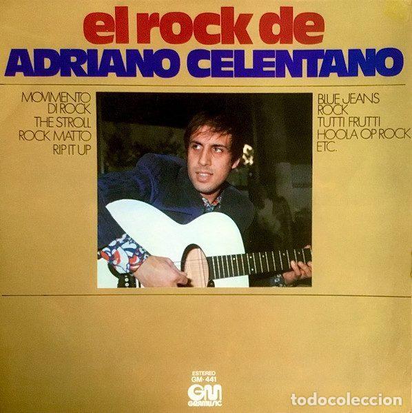 Dischi in vinile: Adriano Celentano &ndash; El Rock De Adriano Celentano (Vinyl, Gramusic GM-441)