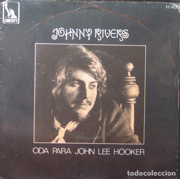 Vinyl records: Johnny Rivers &ndash; Oda Para John Lee Hooker (Vinyl, Liberty H 498)