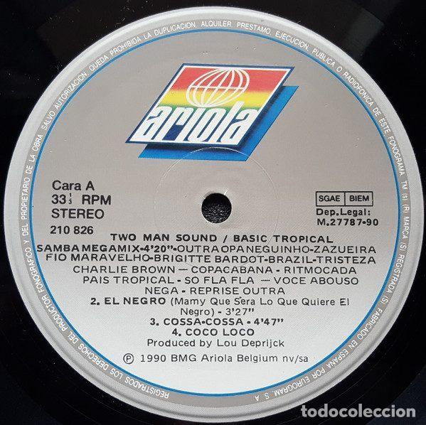 Discos de vinilo: Two Man Sound &ndash; Basic Tropical (Vinyl, Ariola 210826 (5C)) - Foto 3