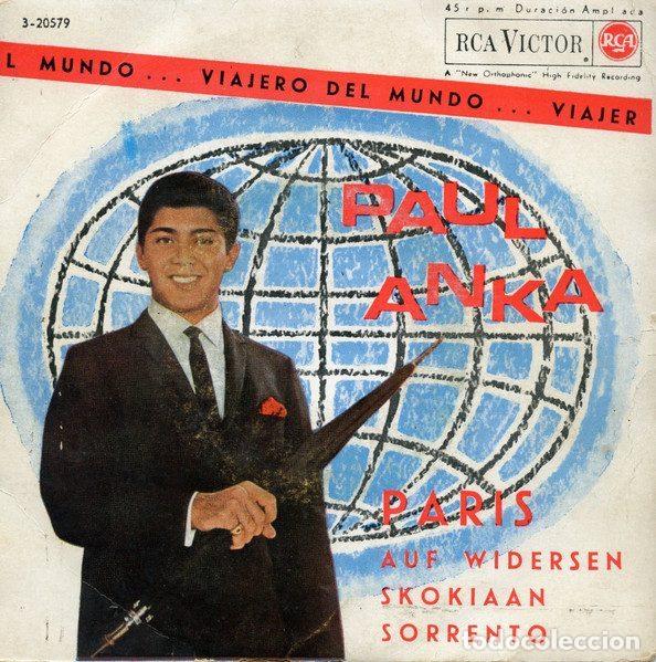 Dischi in vinile: Paul Anka &ndash; Viajero Del Mundo (Vinyl, RCA Victor 3-20579)