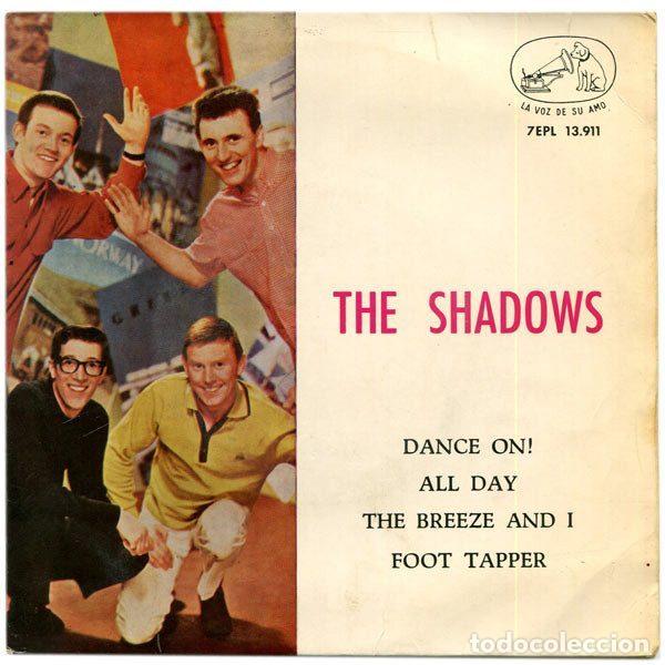 Discos de vinil: The Shadows &ndash; Dance On! / All Day / The Breeze And I / Foot Tapper (Vinyl, La Voz De Su Amo 7EPL...