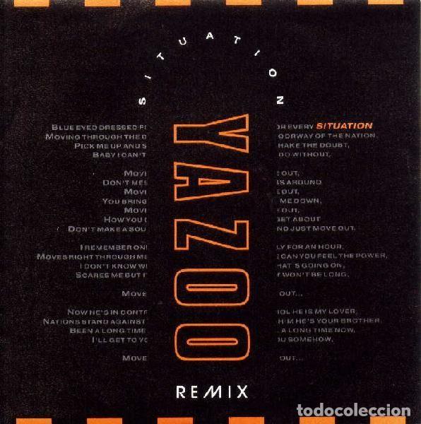 Discos de vinil: Yazoo &ndash; Situation (Remix) (Vinyl, Mute YAZ 4)