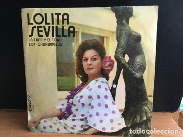 Dischi in vinile: Lolita Sevilla &ndash; La Luna Y El Toro (Vinyl, Discophon S-5153)