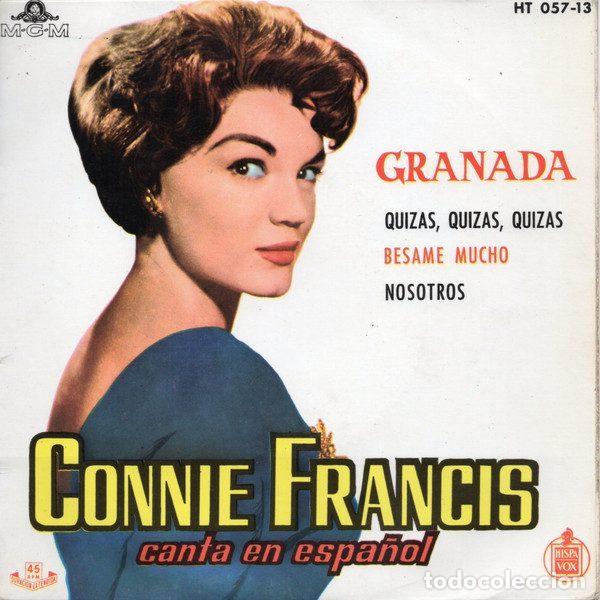 Disques de vinyle: Connie Francis &ndash; Canta En Espa&ntilde;ol (Vinyl, MGM Records HT 057-13)