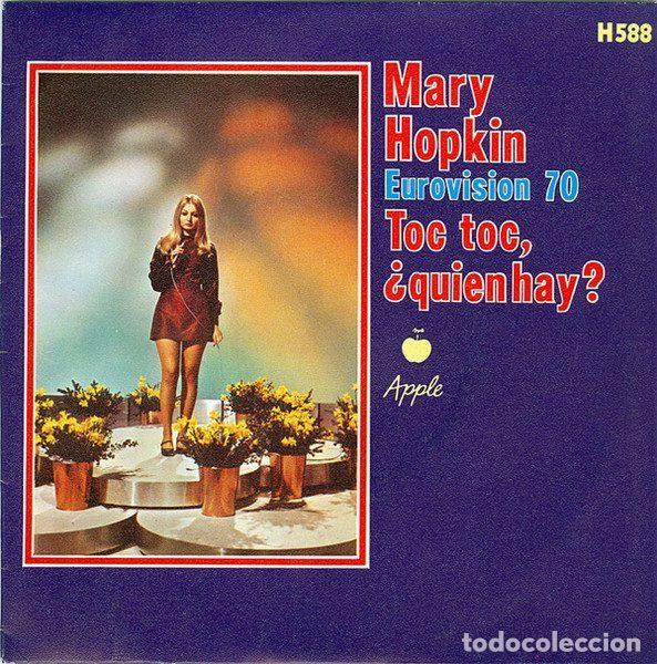 Dischi in vinile: Mary Hopkin &ndash; Eurovision '70 - Toc Toc, &iquest;Quien Hay? (Vinyl, Apple Records H 588)