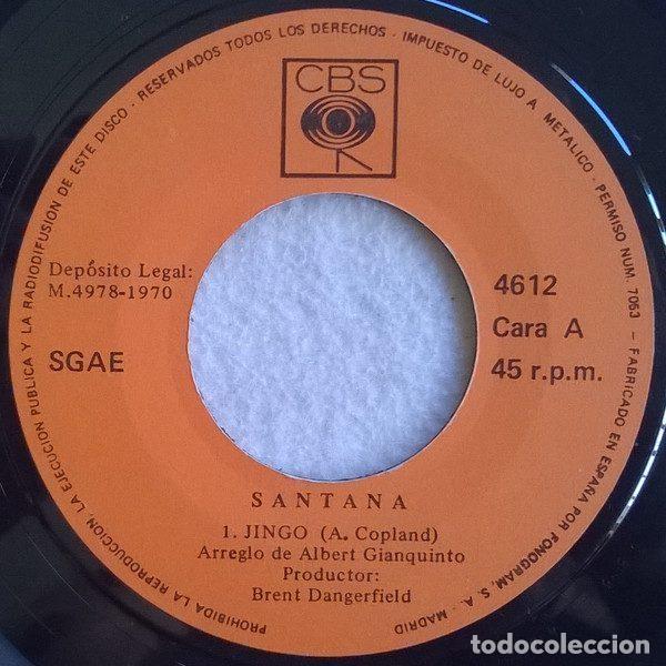 Discos de vinilo: Santana &ndash; Jingo (Vinyl, CBS 4612) - Foto 3