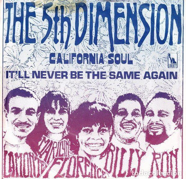 Dischi in vinile: The 5th Dimension &ndash; California Soul (Vinyl, Liberty LIB 770)
