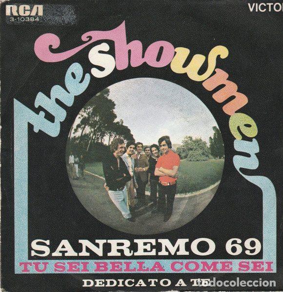 Dischi in vinile: The Showmen &ndash; Tu Sei Bella Come Sei / Dedicato A Te (Vinyl, RCA Victor 3-10384)