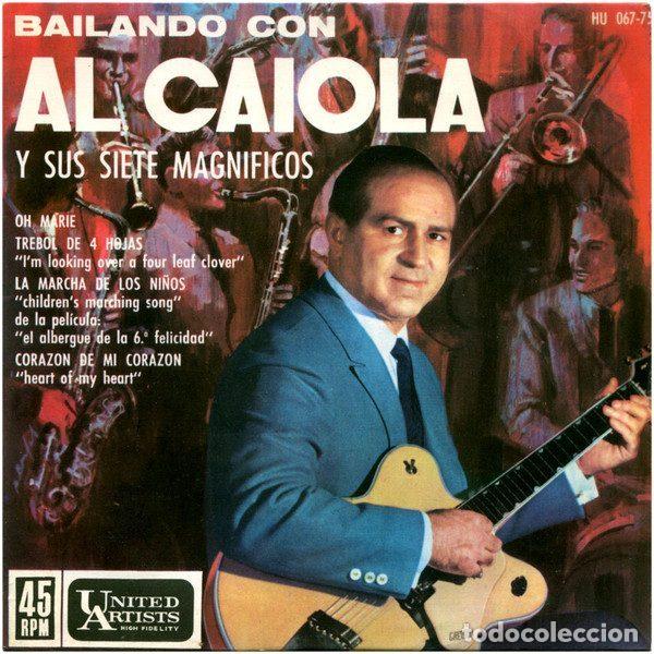 Discos de vinil: Al Caiola &ndash; Bailando Con Al Caiola Y Sus Siete Magnificos (Vinyl, United Artists Records HU 067-75)