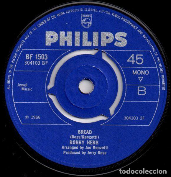 Discos de vinilo: Bobby Hebb &ndash; Sunny (Vinyl, Philips BF 1503) - Foto 2