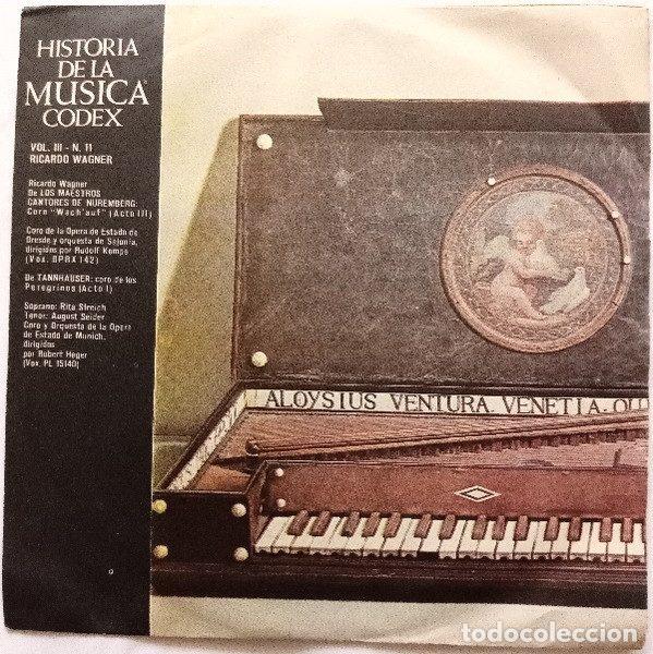 Disques de vinyle: Ricardo Wagner &ndash; Historia De La Musica Vol. III - N. 11 - Ricardo Wagner (Vinyl, Codex HdM - 063)