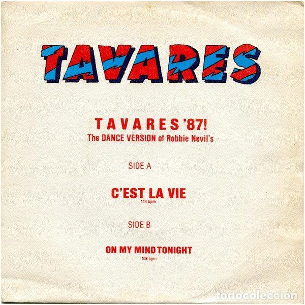 Disques de vinyle: Tavares &ndash; C'est La Vie (Vinyl, D.J. Connection DJ-A3)