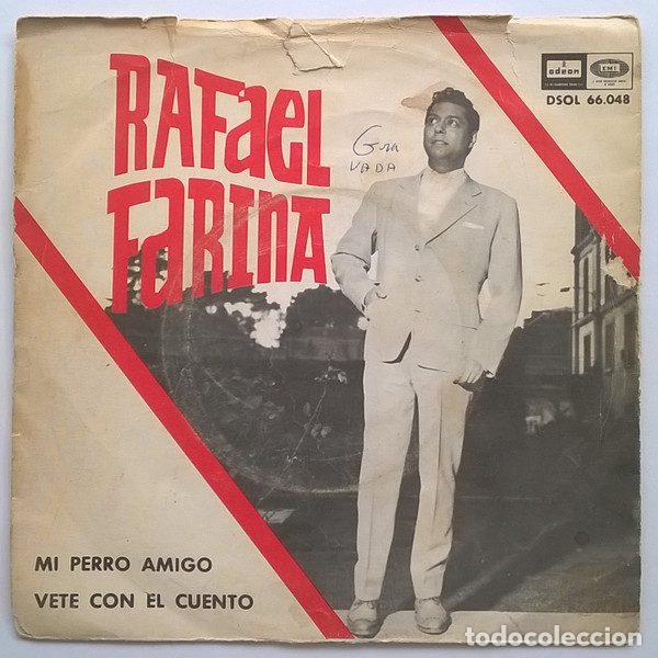 Disques de vinyle: Rafael Farina &ndash; Mi Perro Amigo (Vinyl, Odeon DSOL 66.048)