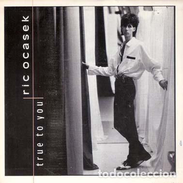 Disques de vinyle: Ric Ocasek &ndash; True To You / Hello Darkness (Vinyl, Geffen Records 820)