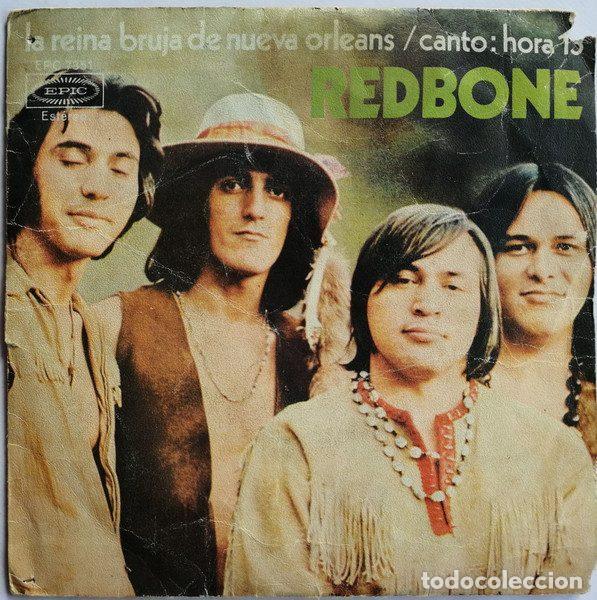 Vinyl records: Redbone &ndash; La Reina Bruja De Nueva Orleans / Canto: Hora 13 (Vinyl, Epic EPC 7351)