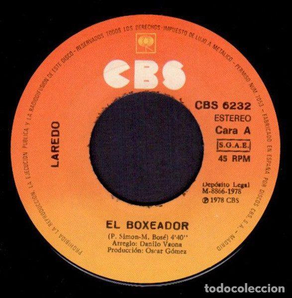 Discos de vinilo: Laredo &ndash; El Boxeador (Vinyl, CBS CBS 6232) - Foto 3