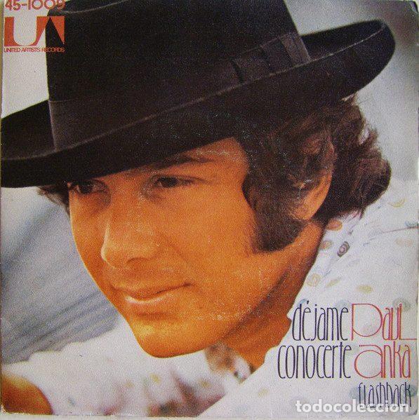 Vinyl records: Paul Anka &ndash; D&eacute;jame Conocerte (Vinyl, United Artists Records 45-1009)
