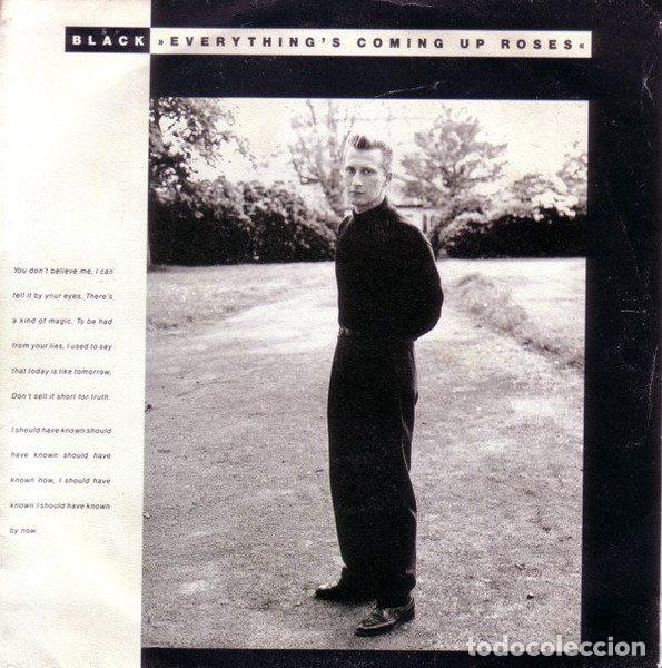 Discos de vinil: Black &ndash; Everything's Coming Up Roses / Ravel In The Rain (Vinyl, A&M Records 390 201-7)