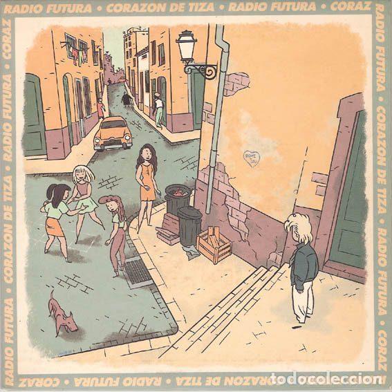 Discos de vinil: Radio Futura &ndash; Corazon De Tiza (Vinyl, Ariola 1A 113483)