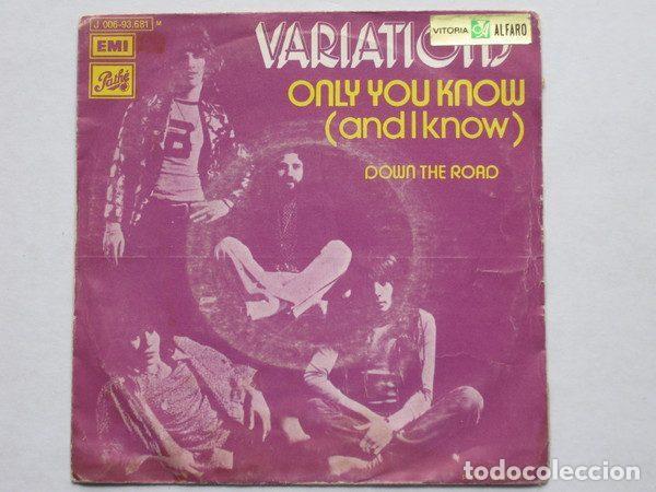 Disques de vinyle: Variations &ndash; Only You Know (And I Know) (Vinyl, Path&eacute; J 006-93.681)